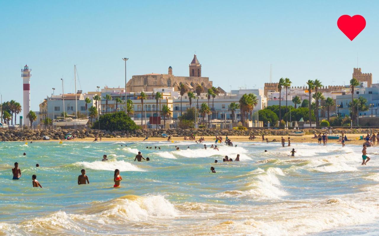 Apartamento Villa De Rota - Vista Mar, 135M2, Terraza, Sat Tv Y Mas エクステリア 写真